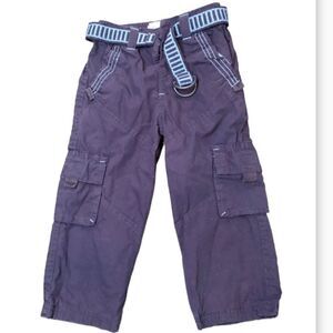 COPY - Early days lined blue cotton toddler pants 12-18 months